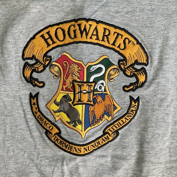 WB Harry Potter Adult Shirt Tee Hogwarts Movie T-Shirt 2001 Size XL Warner Bros - Picture 2 of 9